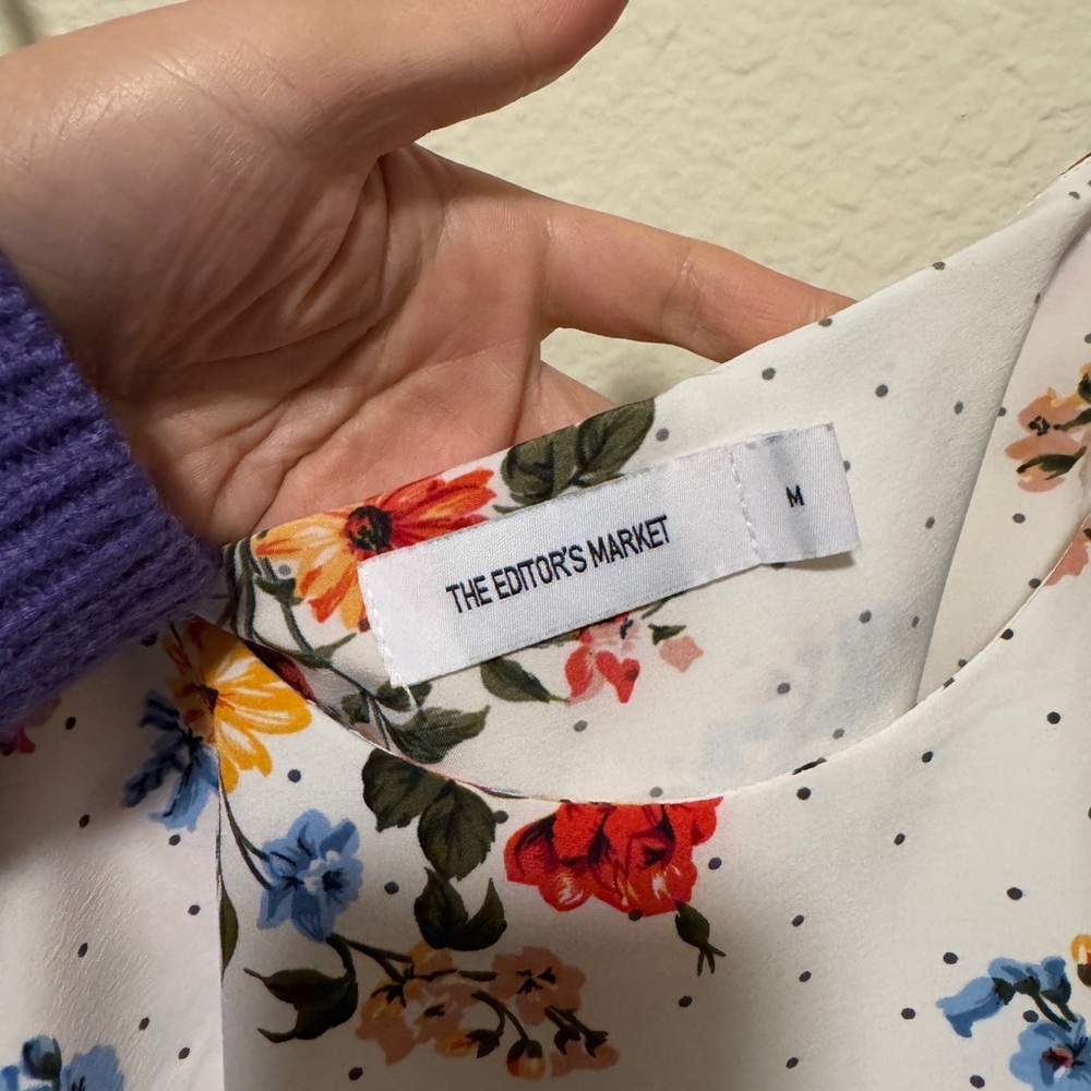 Flora top, size M - Picture 6 of 6
